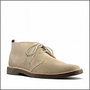 COACH Anthony Suede Q905 Sand Ankle Boot